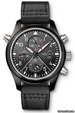 IWC Pilots Watch Double Chronograph TOP GUN