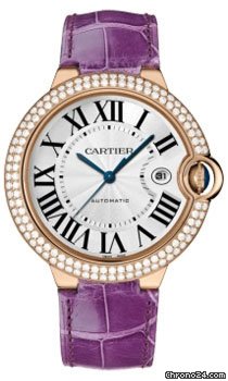 Cartier Ballon Bleu Pink Gold With Diamonds
