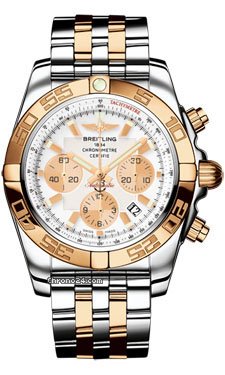 Breitling Chronomat B01 Steel and Rose Gold
