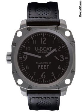 U-Boat Thousands Of Feet 50 Stainless Steel Matt