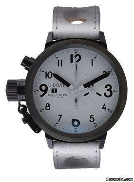 U-Boat Flightdeck 43 Black Steel Chronograph
