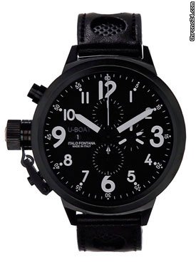 U-Boat Flightdeck Z 50 Black Steel Chronograph