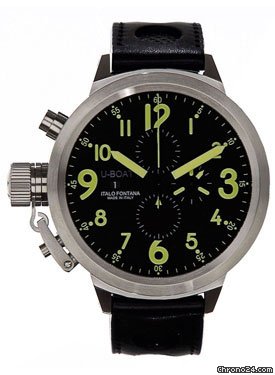 U-Boat Flightdeck Z 55 Stainless Steel Chrongraph
