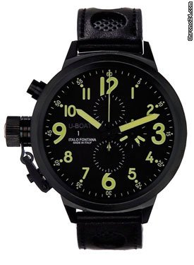 U-Boat Flightdeck Z 50 Black Steel Chronograph