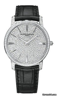 Vacheron Constantin Patrimony Traditionnelle Fully Paved Large Size