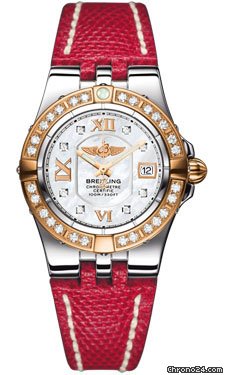 Breitling Galactic 30 Steel and Rose Gold