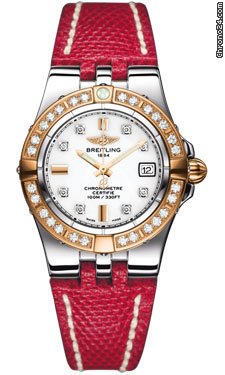 Breitling Galactic 30 Steel and Rose Gold