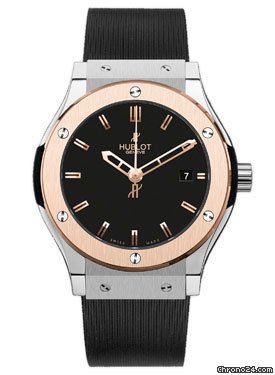 Hublot Classic Fusion 38mm Zirconium And Red Gold
