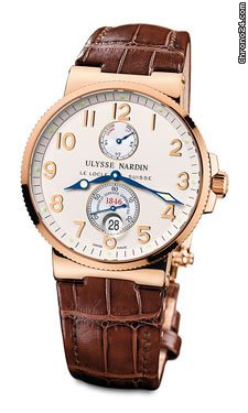 Ulysse Nardin Maxi Marine Chronometer 1846 Gold