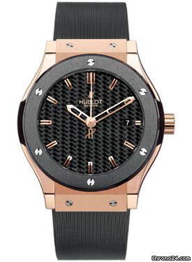 Hublot Classic Fusion 42mm Red Gold And Ceramic