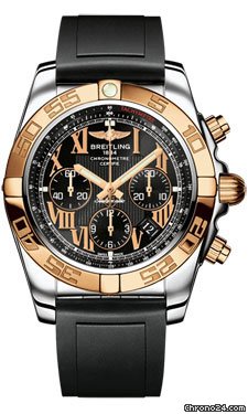 Breitling Chronomat B01 Steel and Rose Gold