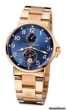Ulysse Nardin Maxi Marine Chronometer 1846 Gold