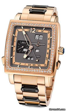 Ulysse Nardin Quadrato Dual Time Perpetual Rose Gold