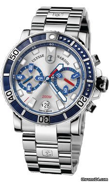 Ulysse Nardin Maxi Marine Diver Chronograph Steel