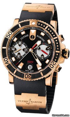 Ulysse Nardin Maxi Marine Diver Chronograph Gold
