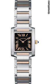 Cartier Tank Francaise Small Steel and Gold