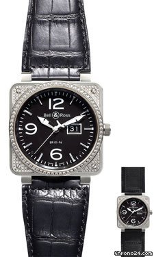 Bell & Ross BR 01-96 Automatic Big Date Diamonds