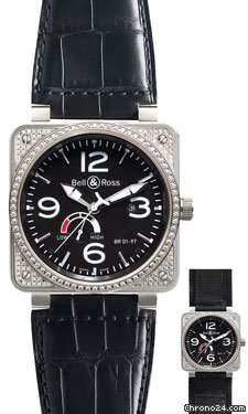 Bell & Ross BR 01-97 Power Reserve Diamonds