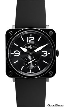 Bell & Ross BR-S Quartz Black Ceramic