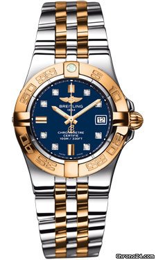 Breitling Galactic 30 Steel and Rose Gold