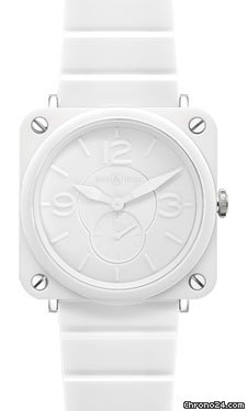 Bell & Ross BR-S Quartz White Ceramic Phantom
