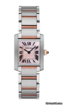 Cartier Tank Francaise Small Steel And Gold