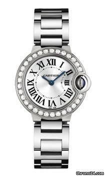 Cartier Ballon Bleu White Gold With Diamonds