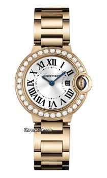 Cartier Ballon Bleu Pink Gold With Diamonds