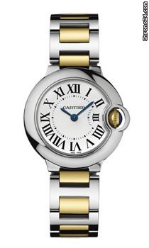 Cartier Ballon Bleu Stainless Steel and Gold
