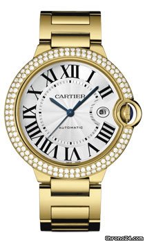 Cartier Ballon Bleu Yellow Gold With Diamonds