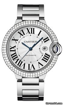 Cartier Ballon Bleu White Gold With Diamonds