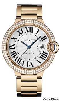 Cartier Ballon Bleu Pink Gold With Diamonds