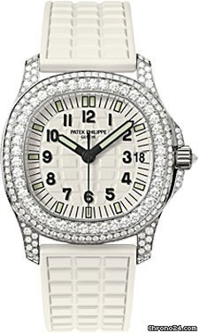 Patek Philippe Aquanaut Ladies Gold Luce