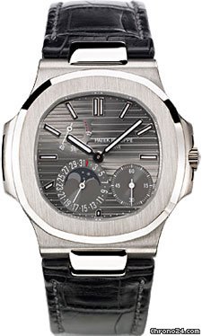 Patek Philippe Nautilus Mens White Gold