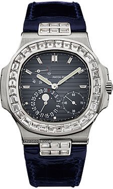 Patek Philippe Nautilus Mens White Gold