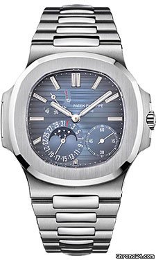 Patek Philippe Nautilus Mens Stainless Steel