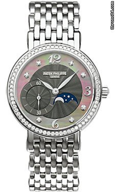 Patek Philippe Complicated Watches Ladies Calatrava Moon Phase