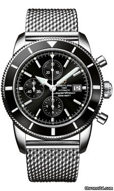 Breitling Superocean Heritage Chronographe Stainless Steel Bracelet