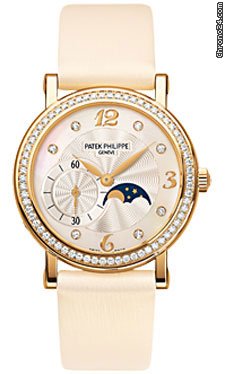 Patek Philippe Complicated Watches Ladies Calatrava Moon Phase