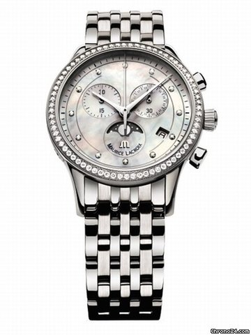 Maurice Lacroix Les Classiques Phase de Lune Chronographe NEU incl Mwst B+P