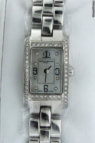 replica Baume & Mercier et  Hampton 18k Pre-owned WATCHES 1 