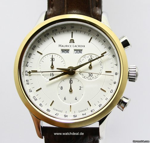 Maurice Lacroix Les Classiques Chronograph  Neu Box & Papiere ink MwSt