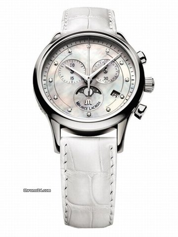 Maurice Lacroix Les Classiques Phase de Lune Chronographe NEU incl Mwst B+P