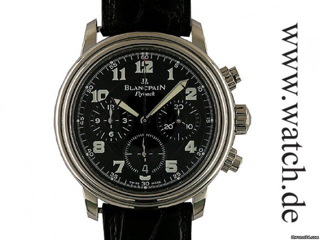 Blancpain Leman Flyback Automatic Chronograh Faltschlie e 38mm