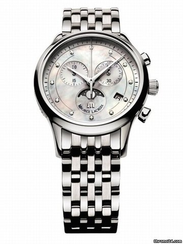 Maurice Lacroix Les Classiques Phase de Lune Chronographe NEU incl Mwst B+P