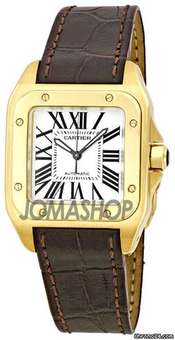 Cartier Santos 100 Ladies Watch W20112Y1