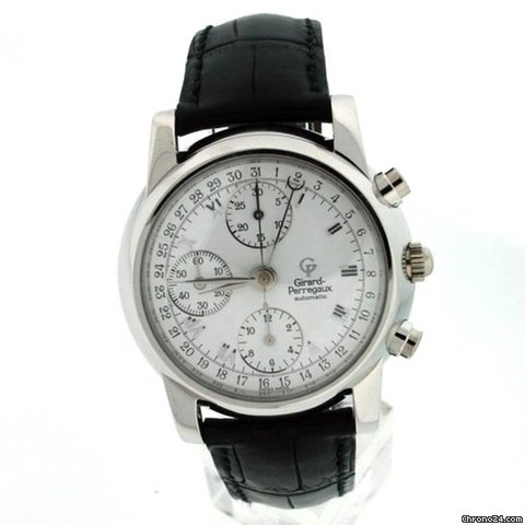 Girard Perregaux Platinum Chronograph REF9000 Pre-owned