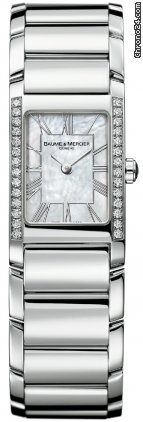 Baume & Mercier Hampton Classic Ladies mit Diamanten NEU incl MWST mit B + P