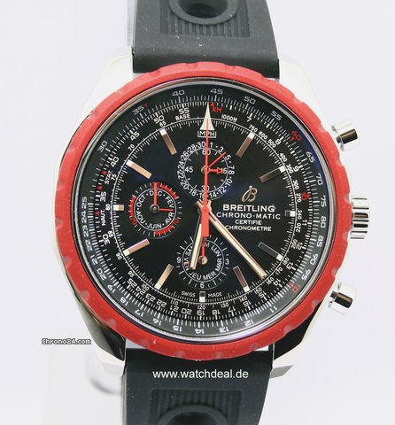 Breitling Chrono-matic 1461 limitiert mit roter Lunette NEU
