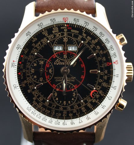 Breitling Datora montbrillant "limited edition" pink gold / lethear strap 151/500